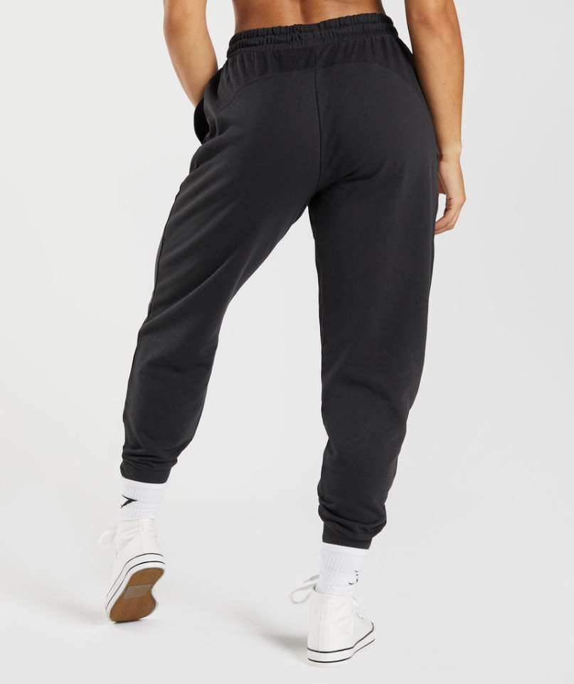 Women's Gymshark GS Power Jogger Black | CA D13A68